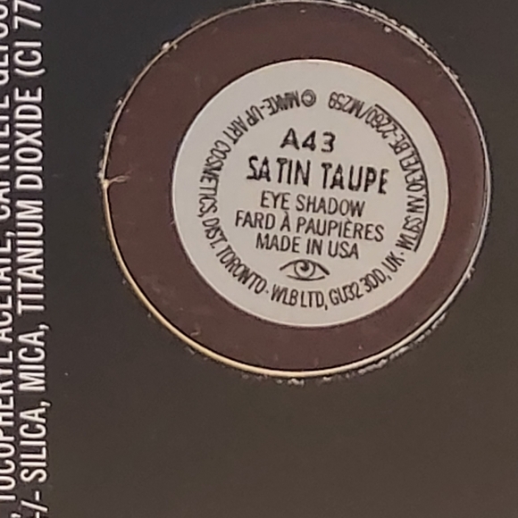MAC Cosmetics Eye Shadow Palette REFILL *SATIN TAUPE*/ .05 oz / New in box - Picture 4 of 6